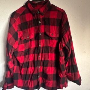 George Red and Black Checkered Shirt